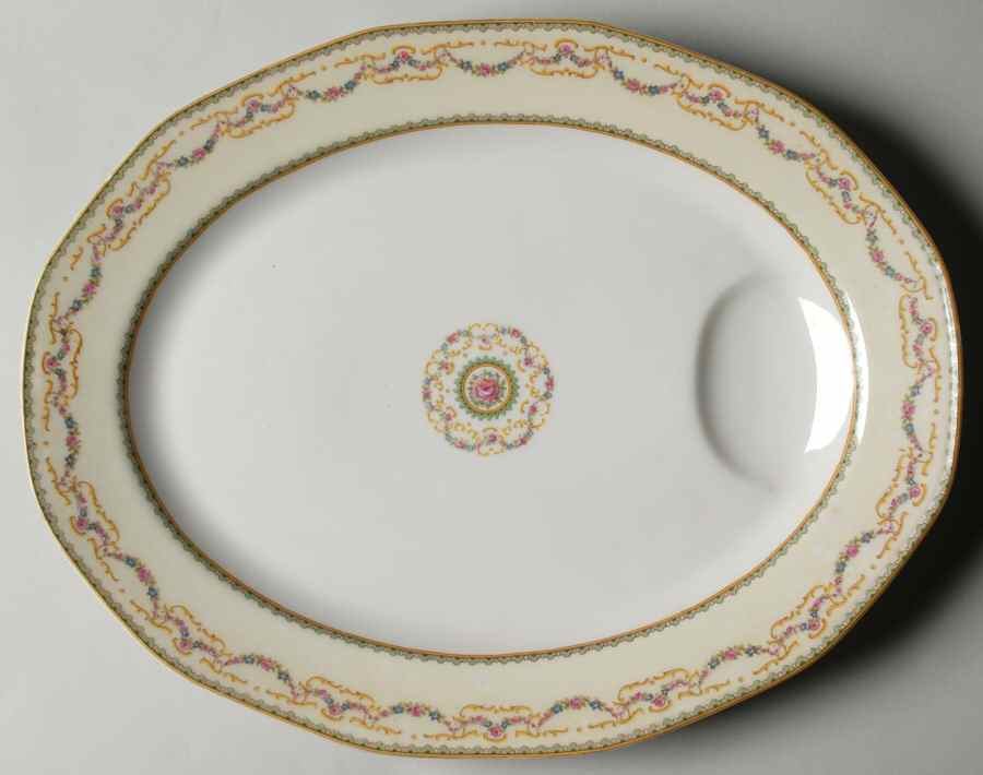 Venice 13" Oval Serving Platter by Haviland-1