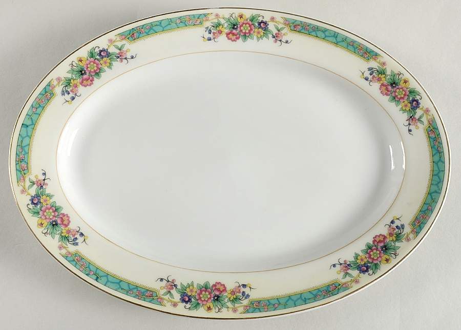 Vermont 11" Oval Serving Platter by Haviland-1