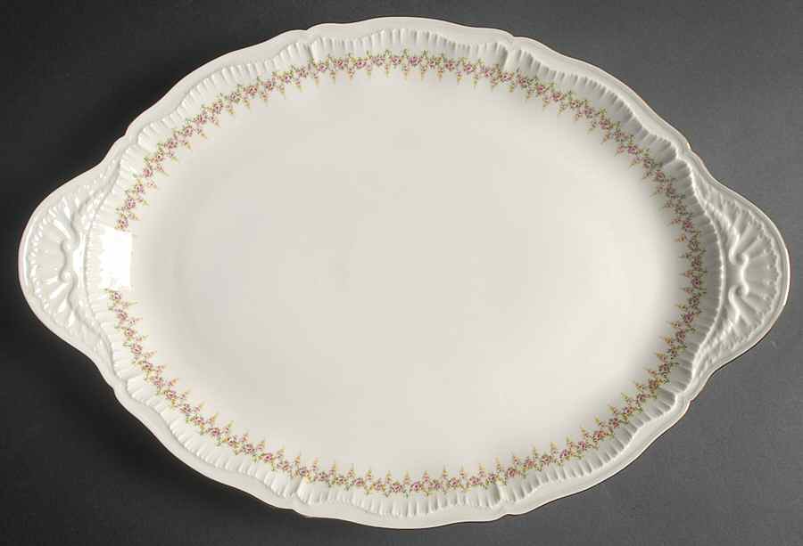 Veronica 16" Oval Serving Platter by Haviland-1