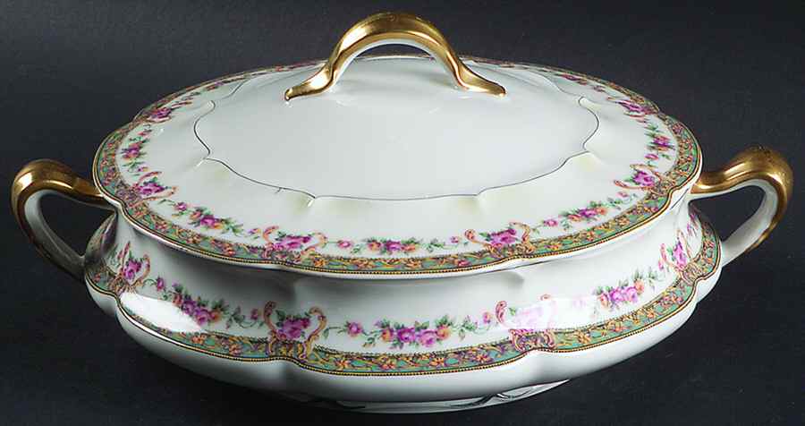 Versailles Round Covered Vegetable by Haviland-1