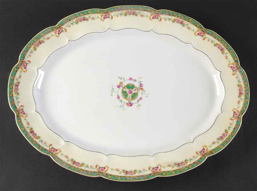 Versailles 16" Oval Serving Platter by Haviland-1