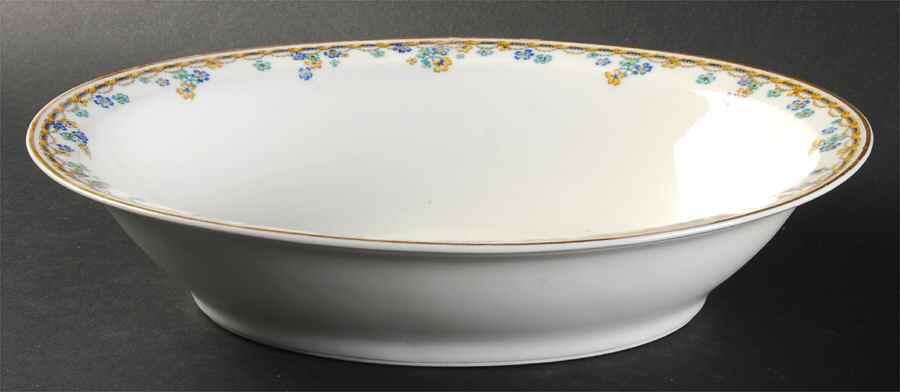 Vincennes 10" Oval Vegetable Bowl by Haviland-1