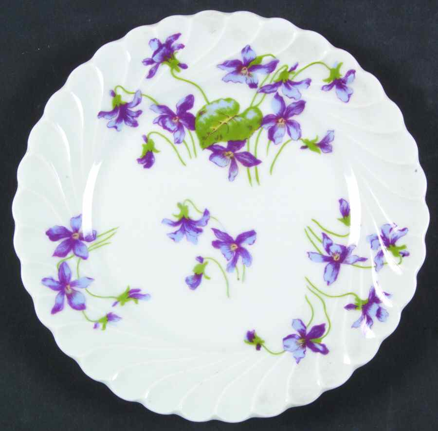 Violettes Bread & Butter Plate by Haviland-1