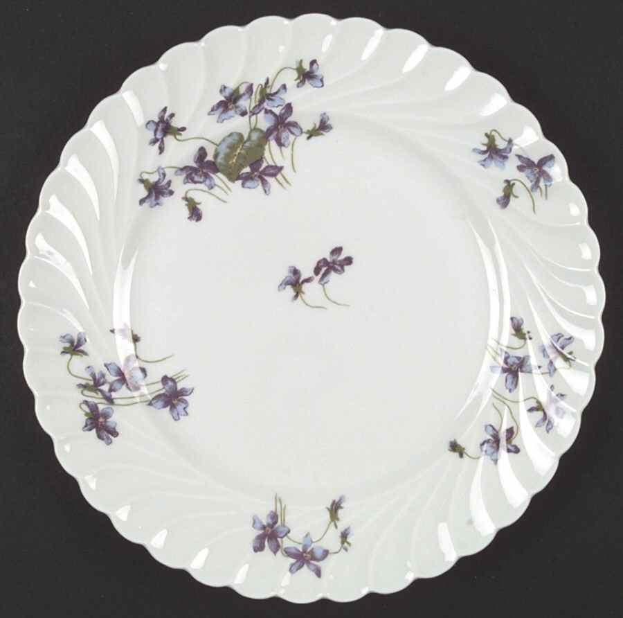 Violettes Dinner Plate by Haviland-1
