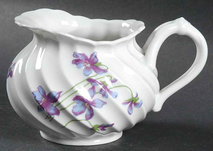 Violettes Creamer by Haviland-1