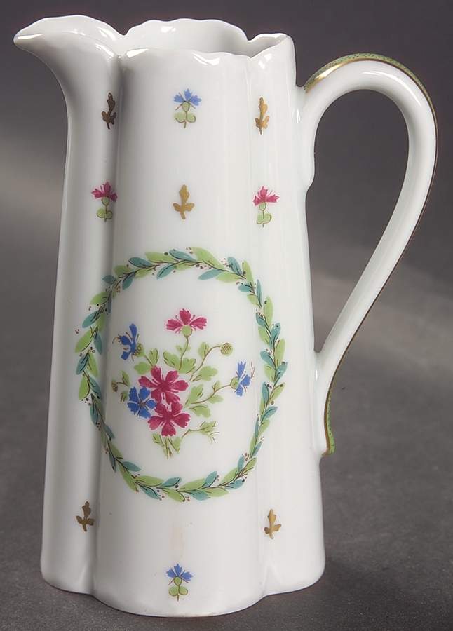 Vieux Paris Green (Vert) 8 Oz Pitcher by Haviland-1