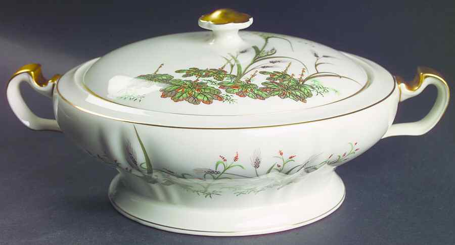 Weathersfield Round Covered Vegetable by Haviland-1