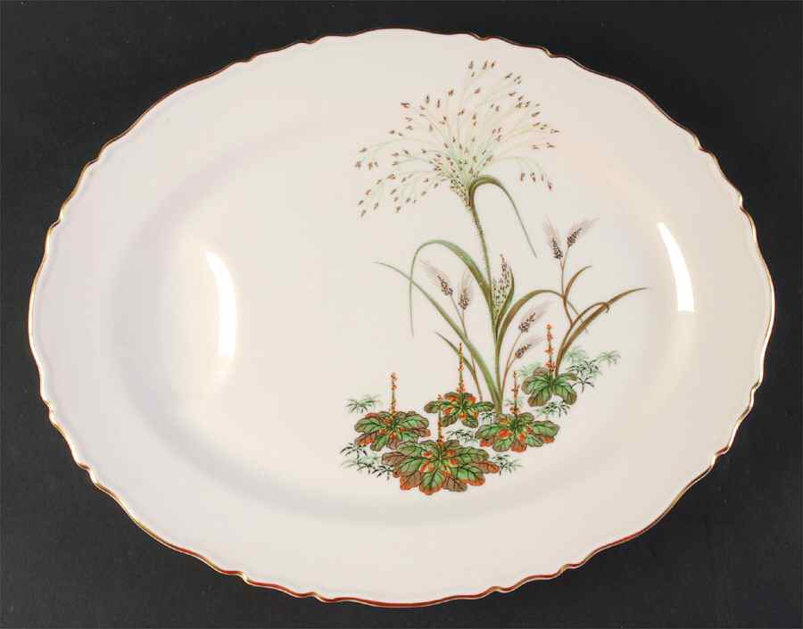 Weathersfield 14" Oval Serving Platter by Haviland-1