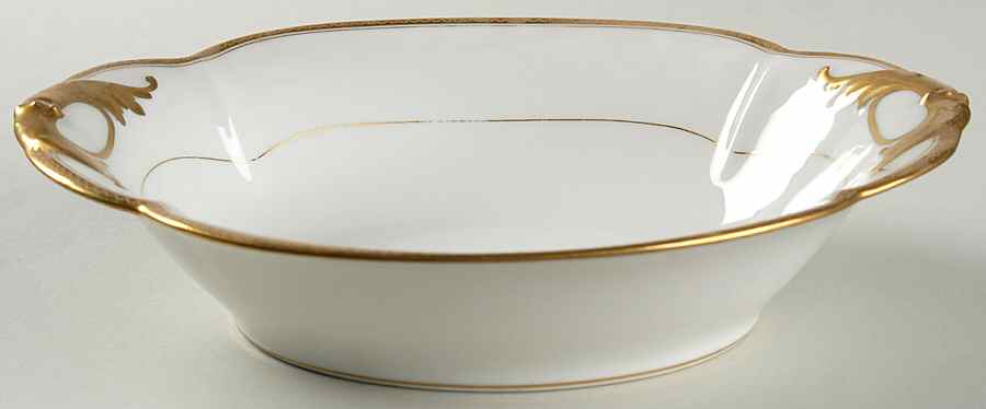 Wellesley  10" Oval Vegetable Bowl by Haviland-1