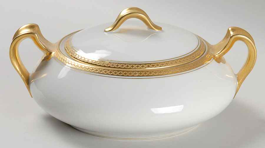 Wellesley  Sugar Bowl & Lid by Haviland-1
