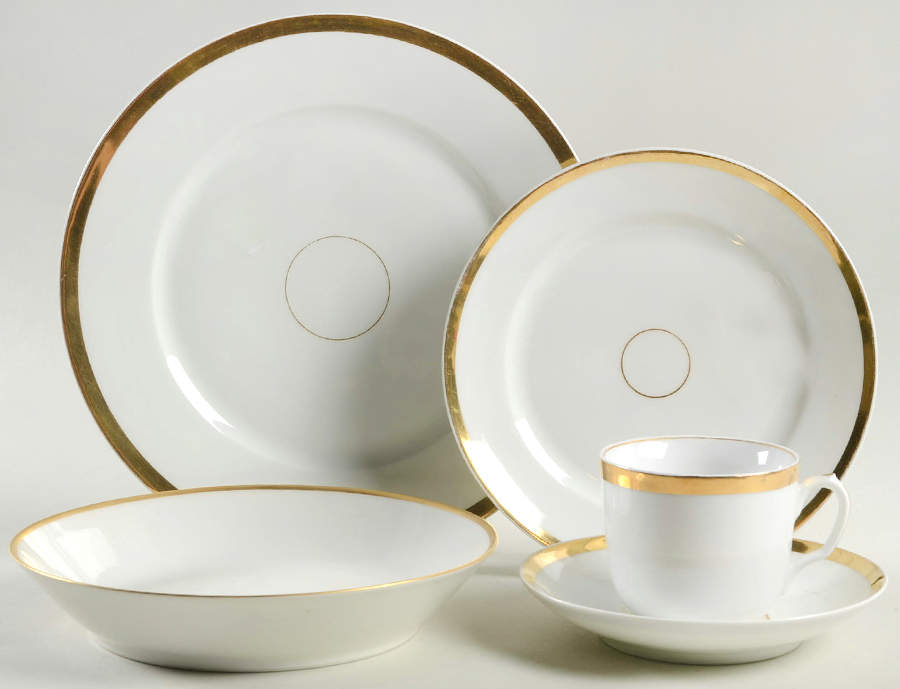Wedding Ring 5 Piece Place Setting by Haviland-1