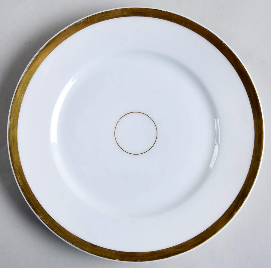 Wedding Ring Luncheon Plate by Haviland-1