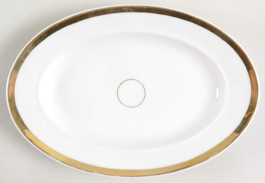 Wedding Ring 9" Oval Serving Platter by Haviland-1