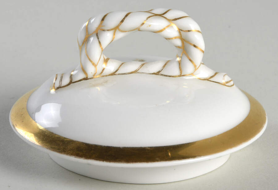 Wedding Ring Lid for Coffee Pot by Haviland-1