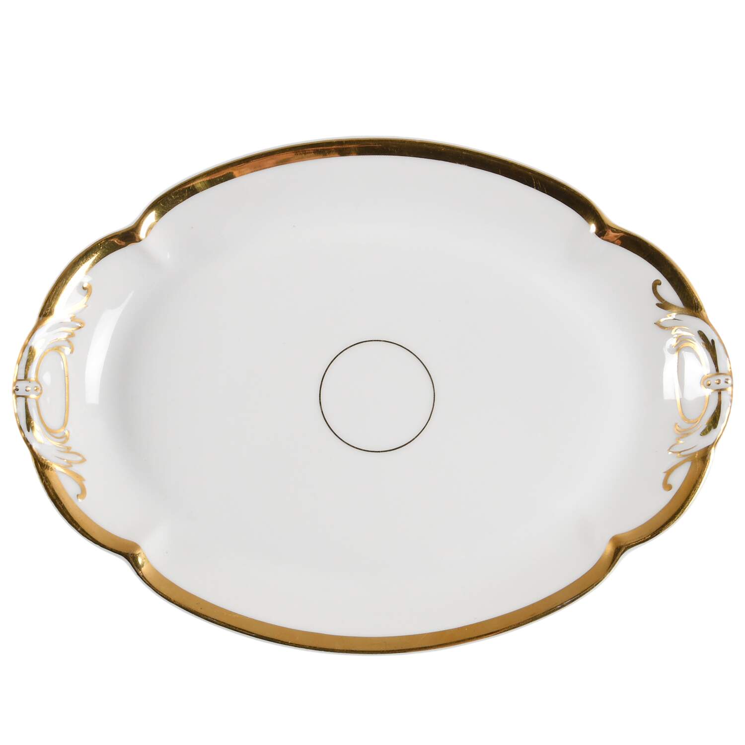 Wedding Ring 11" Oval Serving Platter by Haviland-1