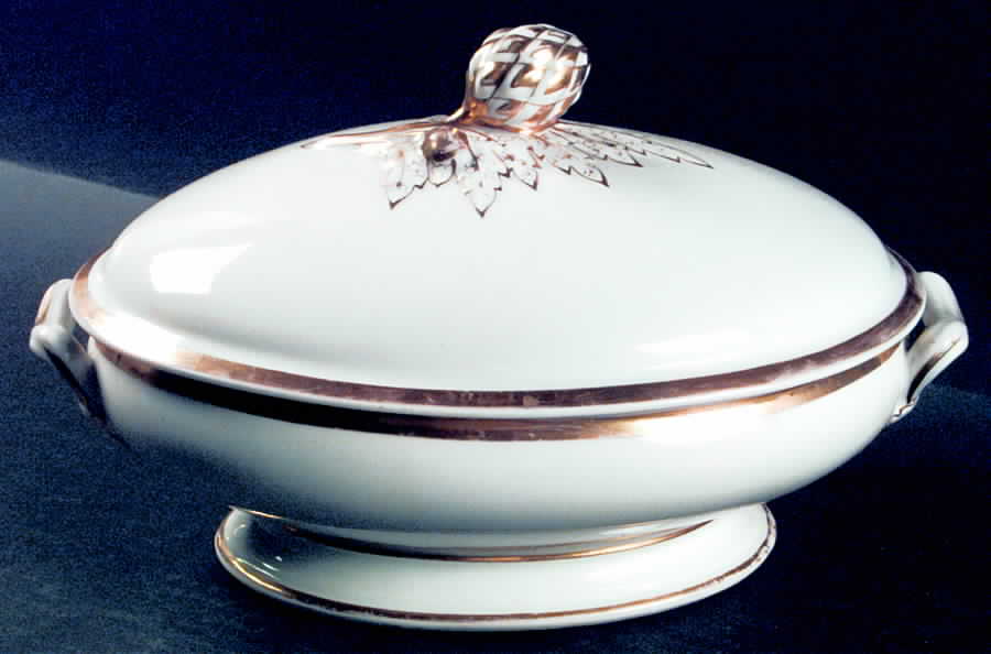 Wedding Ring Oval Covered Vegetable by Haviland-1