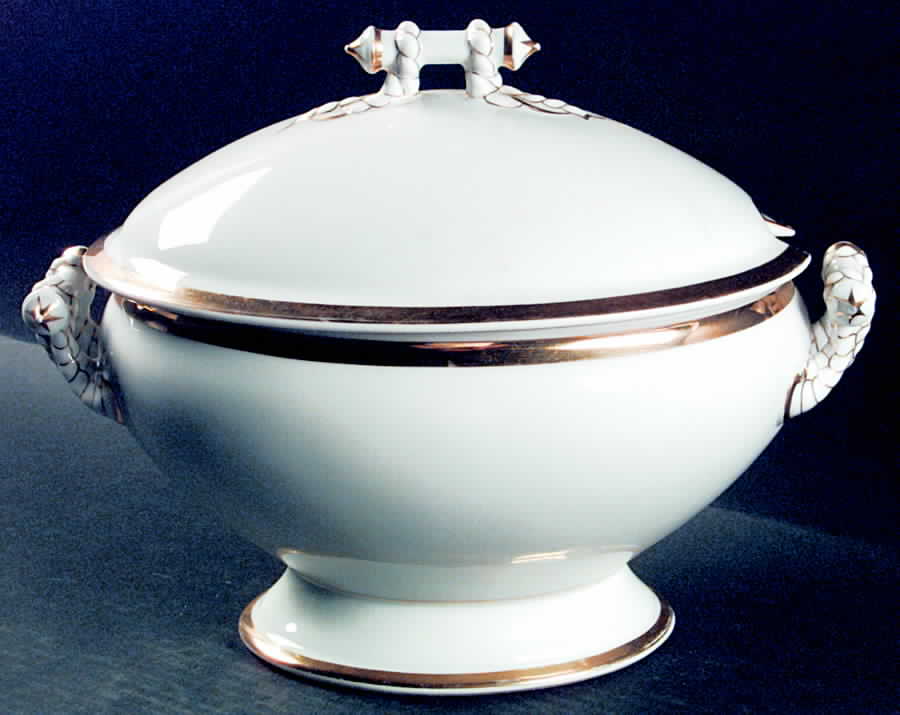 Wedding Ring Tureen &  Lid by Haviland-1