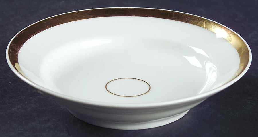 Wedding Ring Rim Fruit/Dessert (Sauce) Bowl by Haviland-1