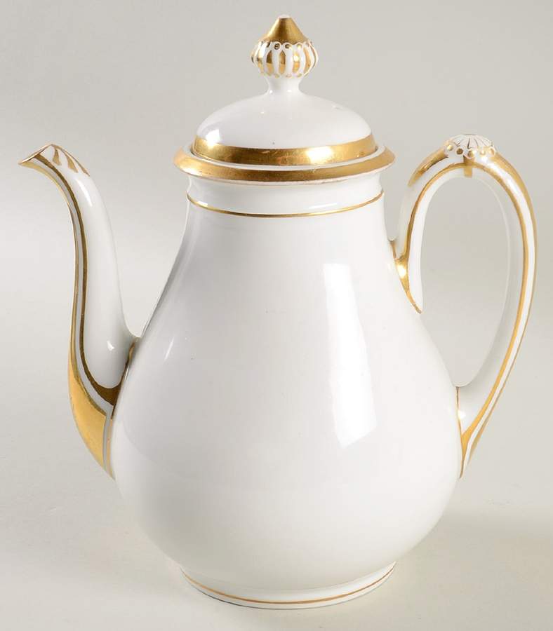 Wedding Ring Coffee Pot & Lid by Haviland-1