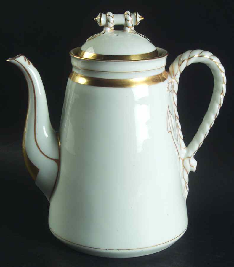 Wedding Ring Coffee Pot & Lid by Haviland-1