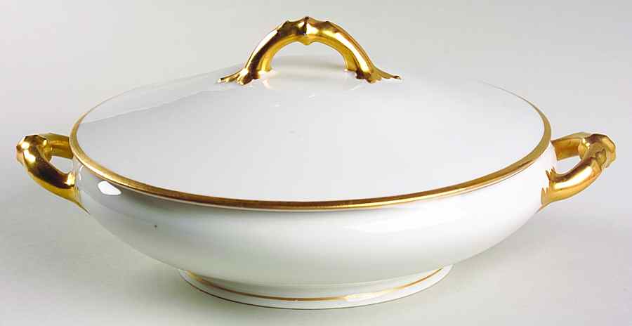 Wedding Ring Round Covered Vegetable by Haviland-1