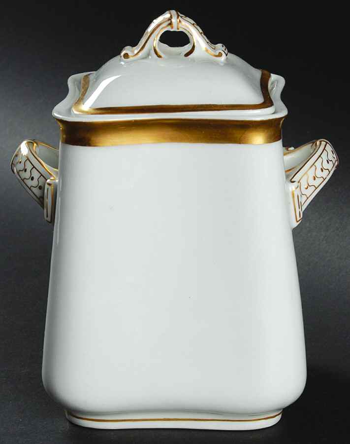 Wedding Ring Sugar Bowl & Lid by Haviland-1