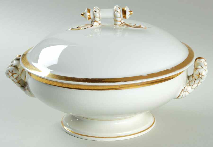 Wedding Ring Round Covered Vegetable by Haviland-1