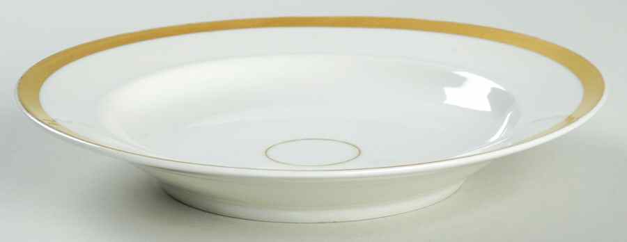 Wedding Ring Rim Soup Bowl by Haviland-1