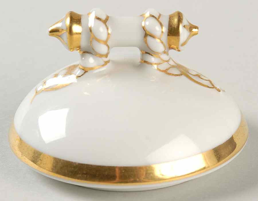 Wedding Ring Lid for Sugar Bowl by Haviland-1
