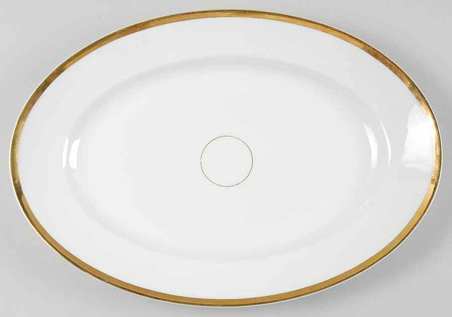 Wedding Ring 15" Oval Serving Platter by Haviland-1