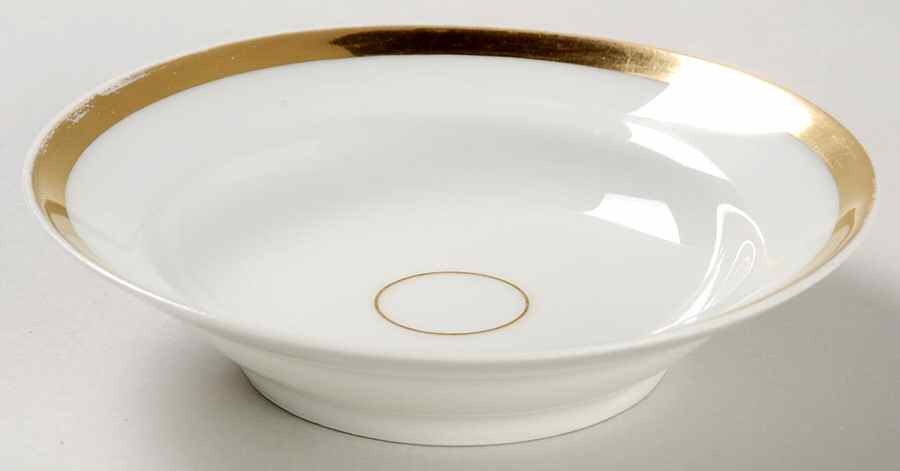 Wedding Ring Rim Fruit/Dessert (Sauce) Bowl by Haviland-1