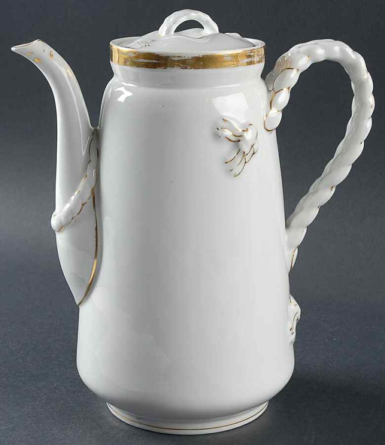 Wedding Ring Coffee Pot & Lid by Haviland-1