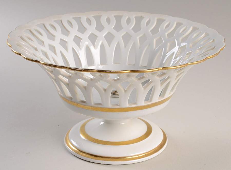 Wedding Ring Round Compote (Height X Width) by Haviland-1