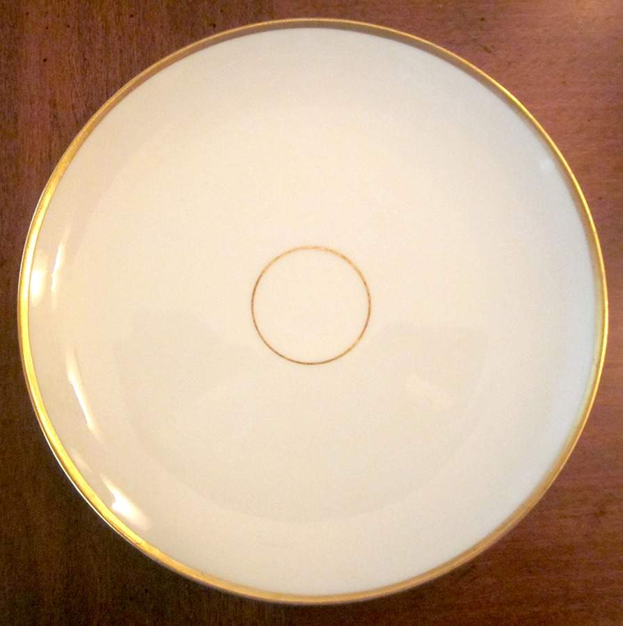 Wedding Ring Coupe Salad Plate by Haviland-1