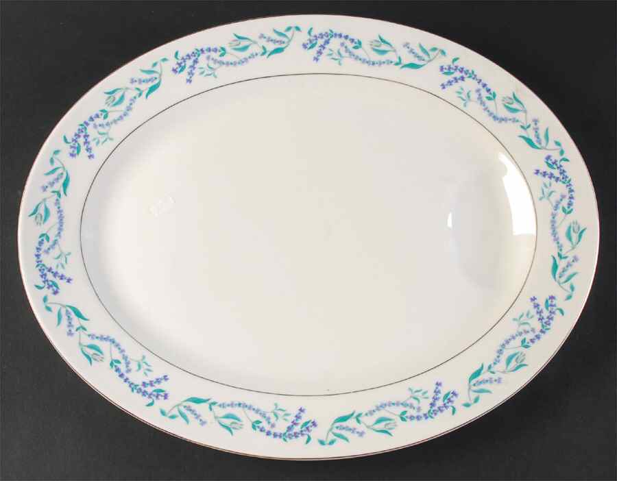 Westfield 16" Oval Serving Platter by Haviland-1
