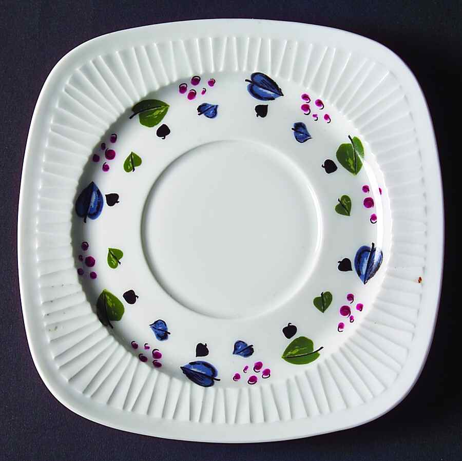 Wild Fruit Saucer by Haviland-1