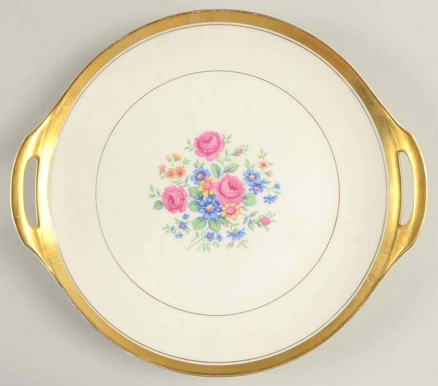 Windsor Handled Cake Plate by Haviland-1