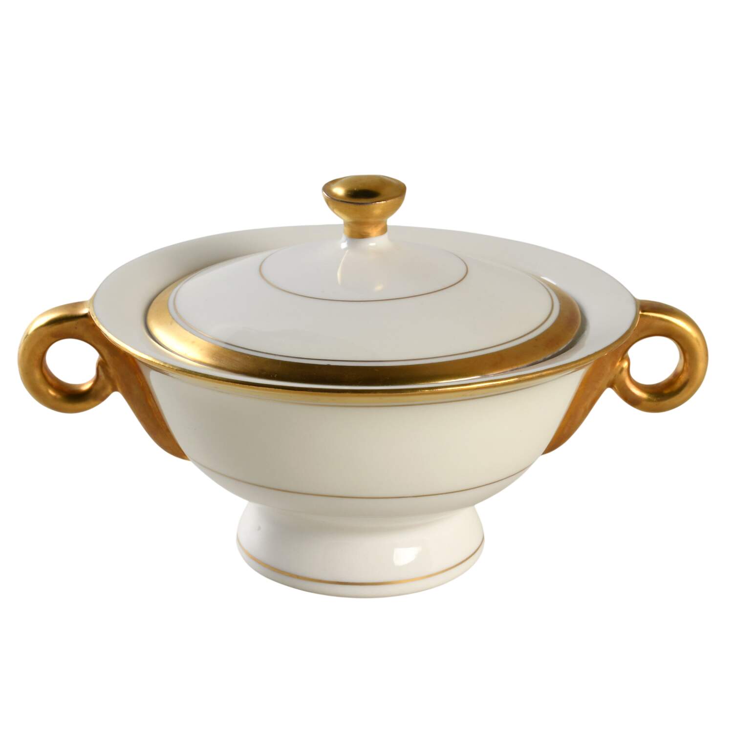 Windsor Sugar Bowl & Lid by Haviland-1