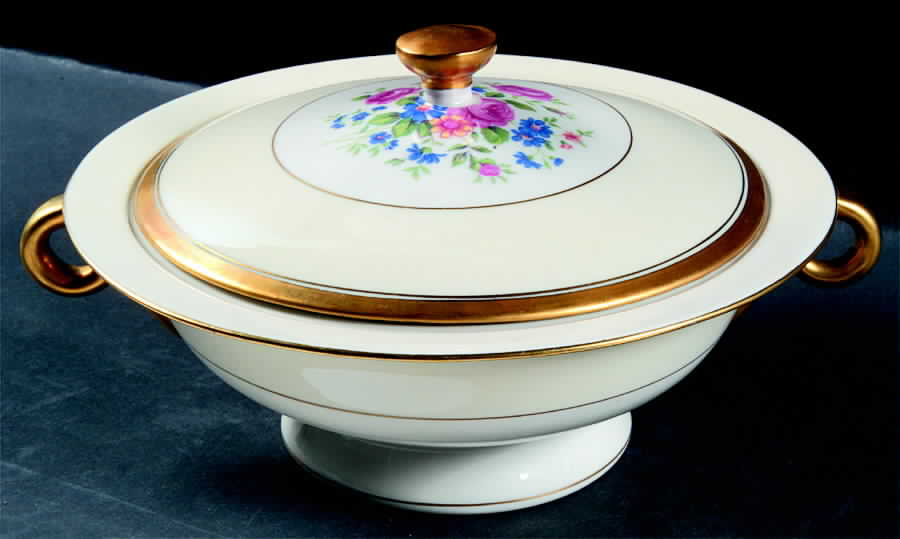 Windsor Round Covered Vegetable by Haviland-1