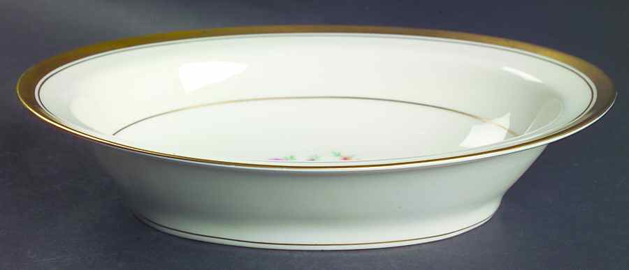 Windsor 9" Oval Vegetable Bowl by Haviland-1