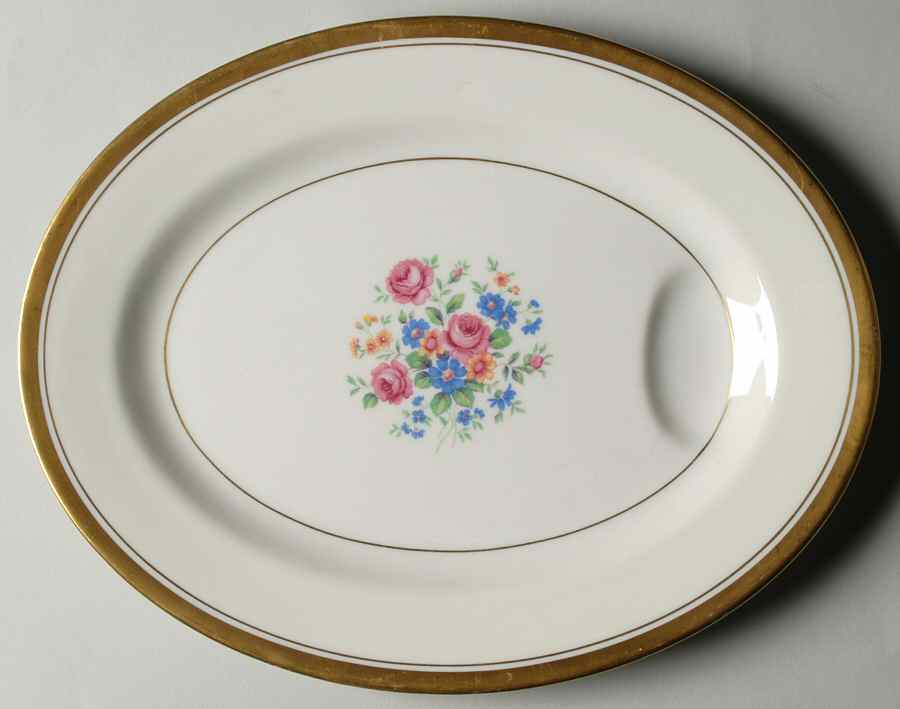 Windsor 11" Oval Serving Platter by Haviland-1