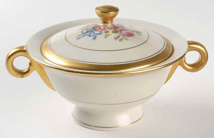 Winfield Sugar Bowl & Lid by Haviland-1