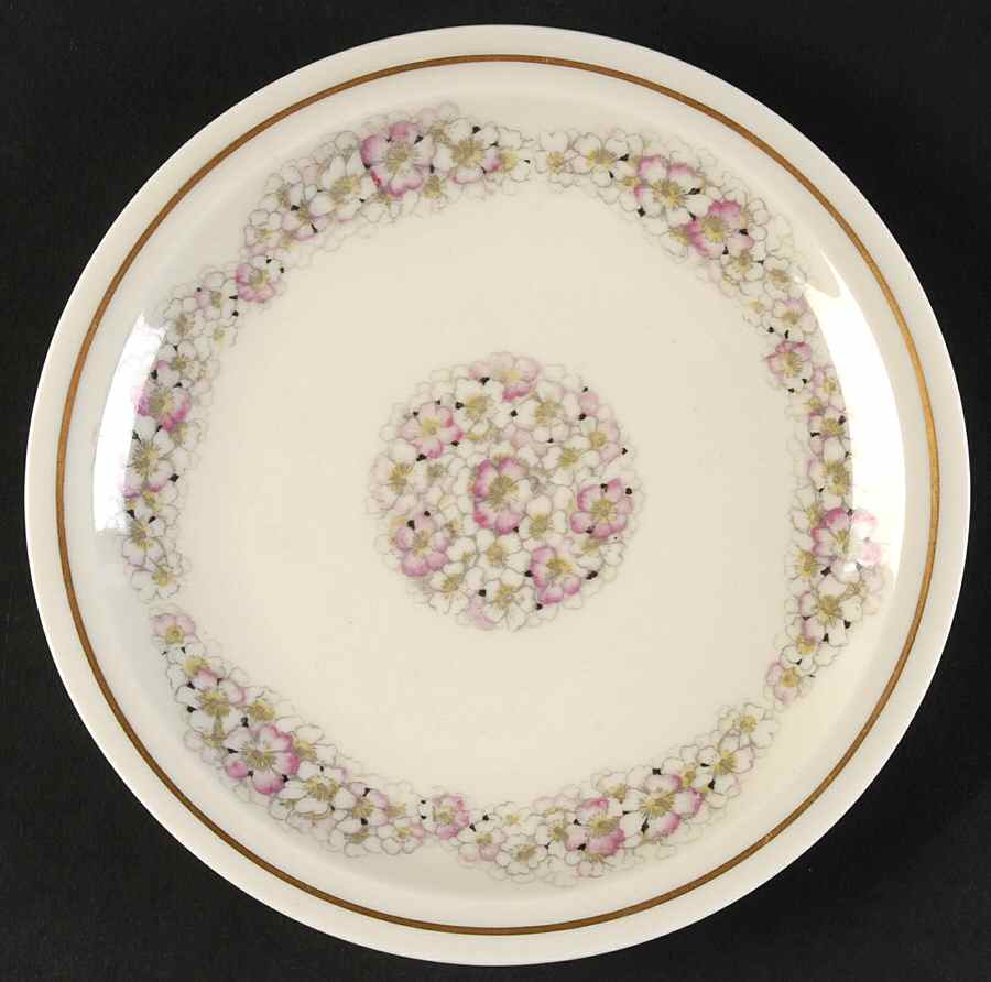 Wild Rose Bread & Butter Plate by Haviland-1