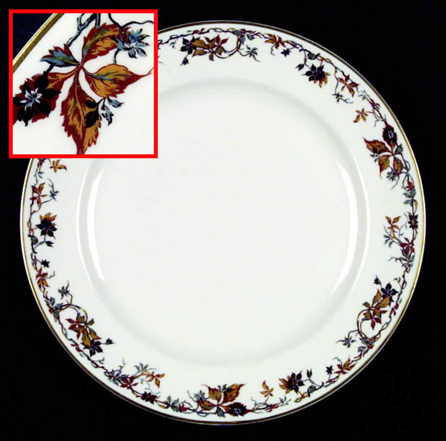 Woodbine Dinner Plate by Haviland-1