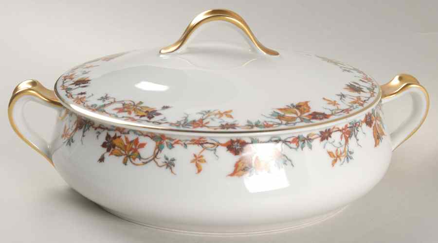 Woodbine Round Covered Vegetable by Haviland-1