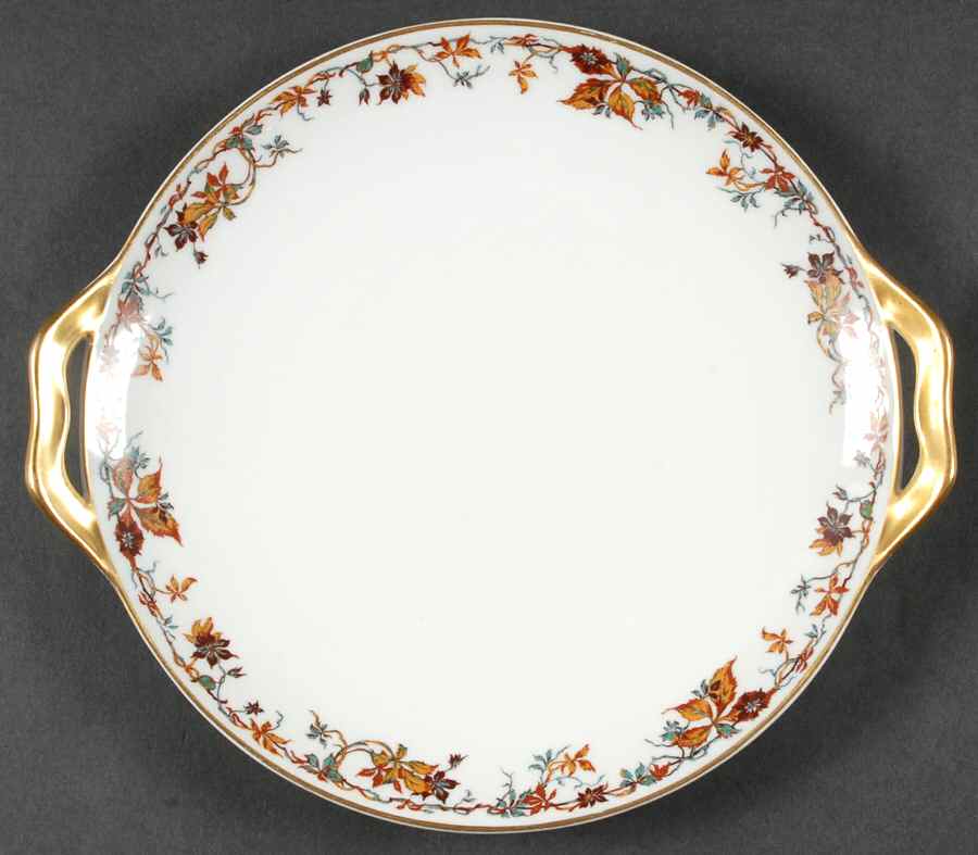 Woodbine Handled Cake Plate by Haviland-1