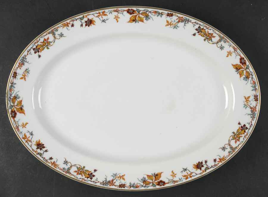 Woodbine 13" Oval Serving Platter by Haviland-1