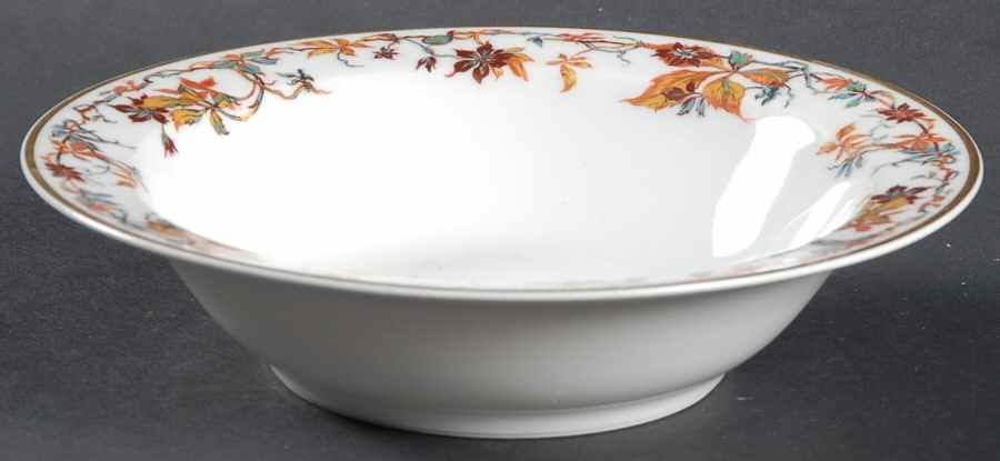 Woodbine Rim Cereal Bowl by Haviland-1