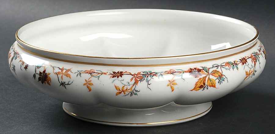 Woodbine 8" Round Vegetable Bowl by Haviland-1
