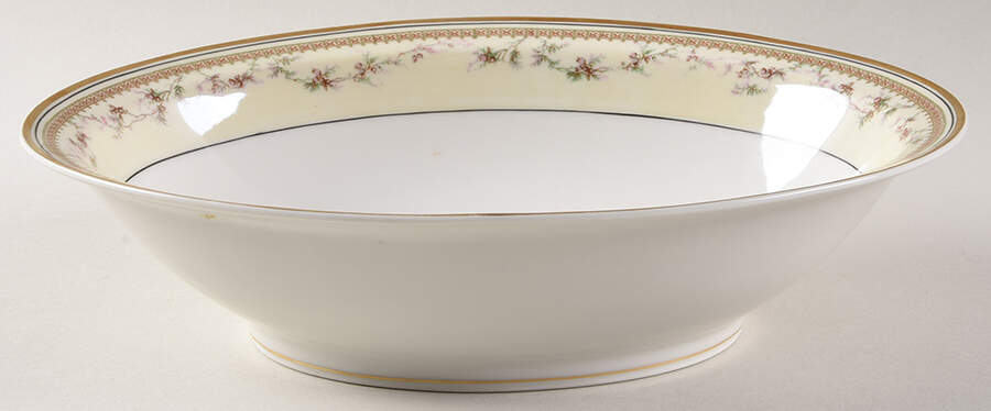 Yale 10" Oval Vegetable Bowl by Haviland-1